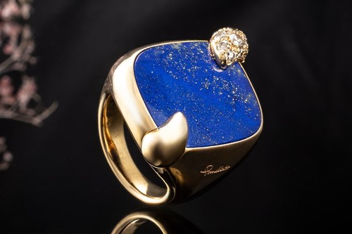 Anello pomellato ritratto - anello,