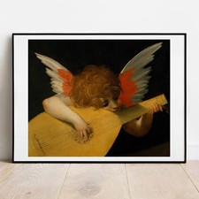 Art print Angel Playing the