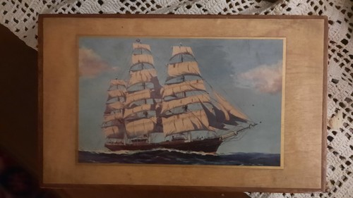 Scrigno legno decorato - scrigno, in