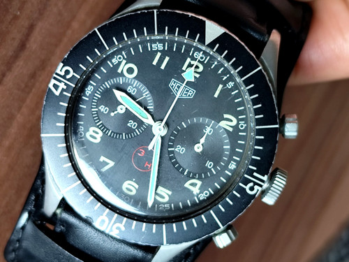 Heuer bundeswehr flyback - heuer,
