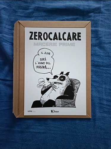 Zerocalcare serigrafia macerie