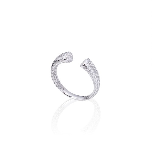 Anello uroboro intrecciato - uroboro,