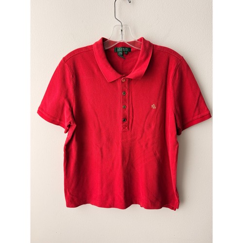 Polo rossa lauren - rossa,