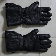 Guanti moto invernali in pelle marca CowHide taglia M