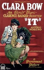 It DVD - Clara Bow Antonio Moreno dir. Sternberg Vintage Silent Film 1927