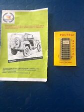 KIT 10 FUSIBILI FIAT 500 A B C 16 AMP.