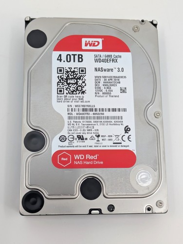 Western digital rosso - rosso, 4tb