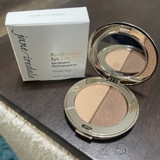 Ombretto Jane Iredale PurePressed 0,1 once (2,8 g) ~ illuminato dal sole / gioiello ~ DUO NUOVO CON SCATOLA