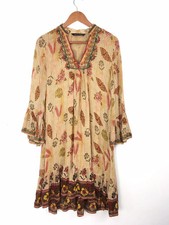 Abito Zara Donna Giallo Multi