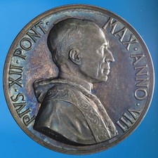 PIO XII MEDAGLIA ANNUALE 1946