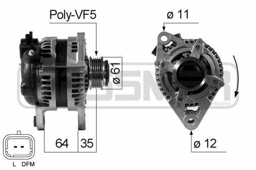 Alternatore alfa brera 159 4 - alternatore,