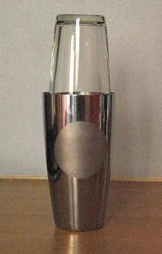 Shaker cocktail acciaio con - shaker, in