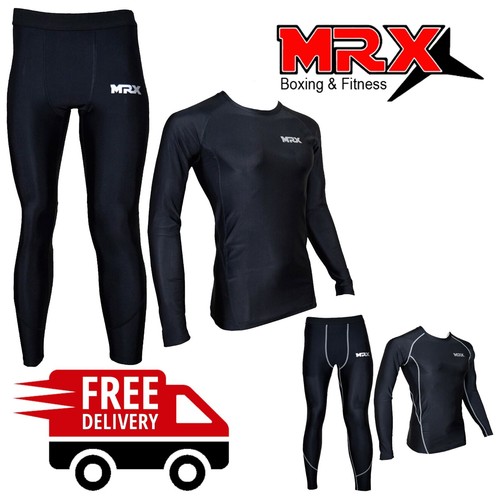 Set tuta compressione uomo - set,