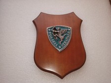 Stemma Polizia Stradale in Metallo Legno LEGGI DESCRIZIONE