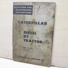 Caterpillar D7 Trattore Dozer