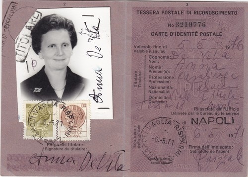 Tessera riconoscimento - (b4542),