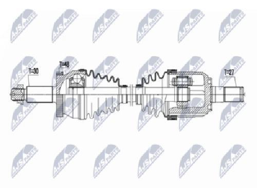Albero motore originale nty - albero,