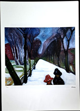Edward Munch - Viale nella