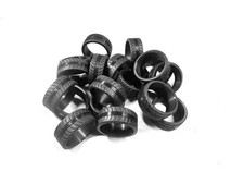 4 pneumatici 1:18 tuning pneumatici sportivi vera gomma 17-22 pollici 25-35 mm modellino auto