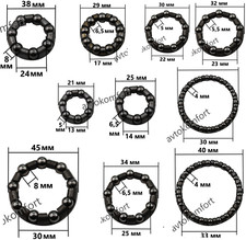 2 Cuscinetti a sfera per bici