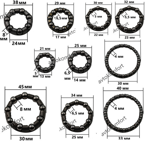 Cuscinetti sfera per bici - 2,