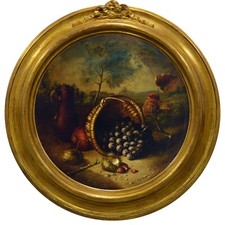 Dipinto G228 Carlo De Tommasi, Natura morta, Olio su tela, Incorniciato