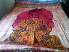 Telo multiuso Dio Ganesh parete arazzo arredo muro arte decoro arredamento