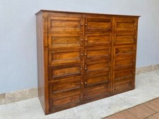 Mobile da Ufficio a 18 Sportelli in Noce- Restaurato (in corso d'opera)_car 3043