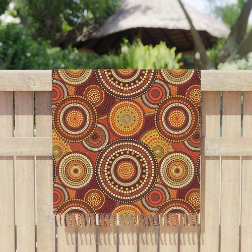 Boho beach cloth - boho, vibrante