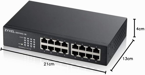 Zyxel switch unmanaged 16 - switch,