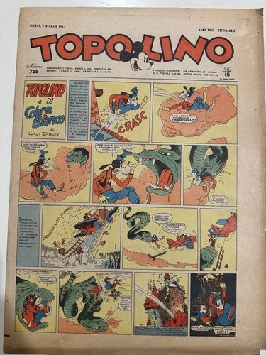Rivista settimanale topolino - rivista,