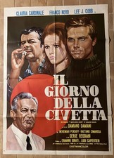 Manifesto 2F 140X100 IL GIORNO DELLA CIVETTA C.Cardinale F.Nero L.J.Cobb Damia