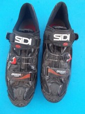 Scarpe Sidi Dragon 3 carbon SRS mountain EU 48 (US 12.5) nere 2 bulloni MTB ghiaia