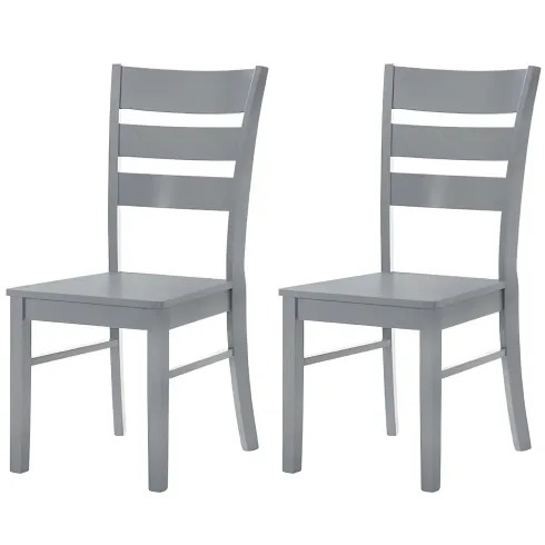 Set sedie legno grigio da - sedie, in