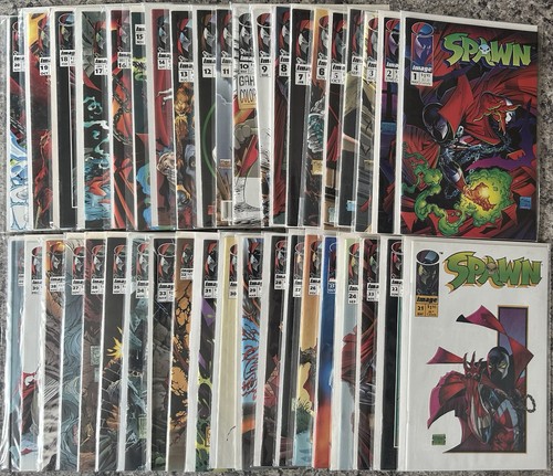 Spawn lot complete 1992 - 1-40,