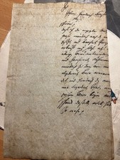 Manoscritto antico originale