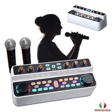 KARAOKE PORTATILE CASSA AUDIO