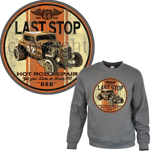 Hot rod sweatshirt automotiv - sweatshirt,
