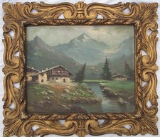 Paesaggio d'alta montagna con