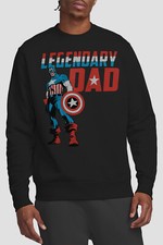 Felpa uomo Captain America