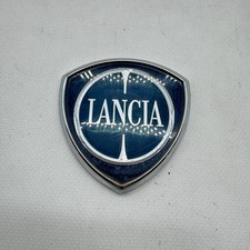 SCRITTA LANCIA LOGO EMBLEMA SIGA BADGE FREGIO ORIGINALE L-247