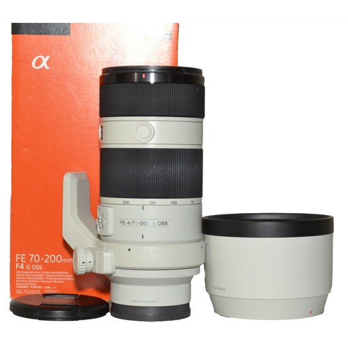 Sony sel 200mm g - f4,0, oss