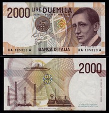 2000 Lire Marconi 1990 Sostitutiva XA FDS/UNC