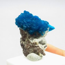 Cavansite su matrice (pietra