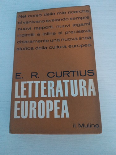 Letteratura europea curtis - e, r
