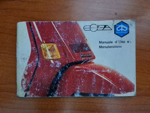 Vespa manuale uso e - d'uso,