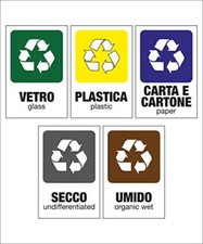Pack cartelli adesivi - pack, 5