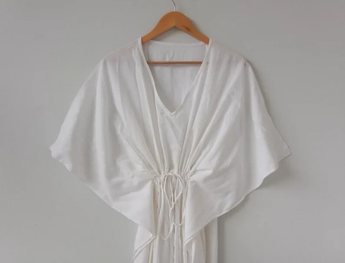 Abito caftano donna maxi