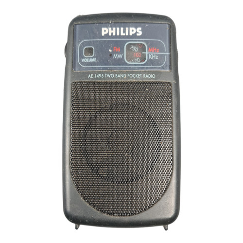 Vintage black philips 1495 - philips, ae
