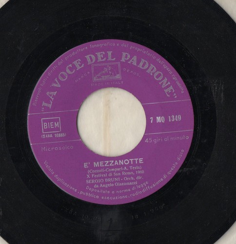Sergio bruni disco giri - bruni,